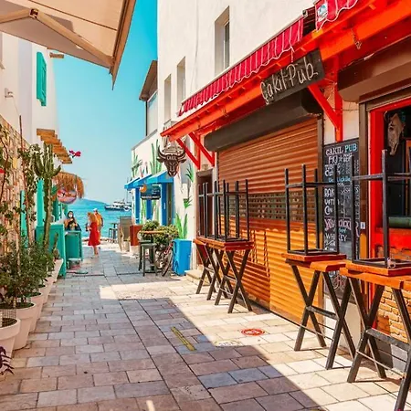 Bodrum Merkeze Yuerueme Mesafesinde Tarihi Tas Ev